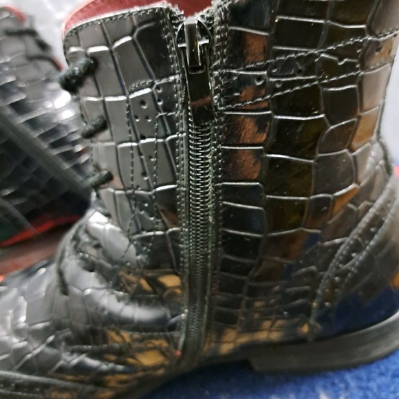 %Giovanni Stock Corbin High Top Side Zip Boots Men\'s Size 13 / D5 main image 5